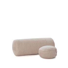 Nui Yoga Bolster Bej Meditasyon Minderi