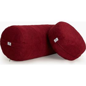 Nui Yoga Bordo Bolster Meditasyon Minderi