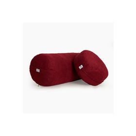 Nui Yoga Bordo Bolster Meditasyon Minderi