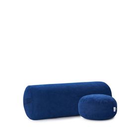 Nui Yoga Lacivert Bolster Meditasyon Minderi
