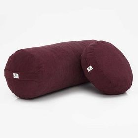 Nui Yoga Mürdüm Bolster Meditasyon Minderi