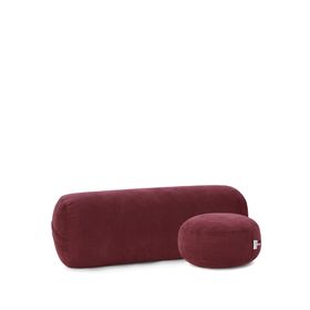 Nui Yoga Mürdüm Bolster Meditasyon Minderi