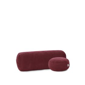 Nui Yoga Mürdüm Bolster Meditasyon Minderi