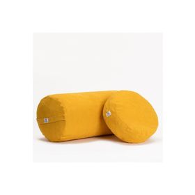 Nui Yoga Sarı Bolster Meditasyon Minderi