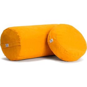 Nui Yoga Sarı Bolster Meditasyon Minderi