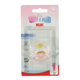 Nuk 0-6 Ay Kauçuk Baby Emzik Rose