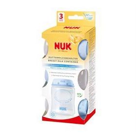Nuk 3'lü Süt Saklama Şişesi