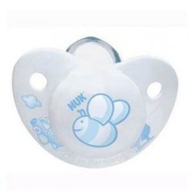 Nuk 6-18 Ay Silikon Uyku Emzik Baby Blue