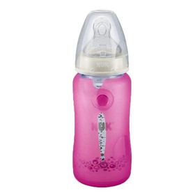 Nuk Pembe Silikon Biberon Kılıfı