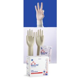 Nulife Lateks 50'li Steril Pudrasız Cerrahi Eldiven