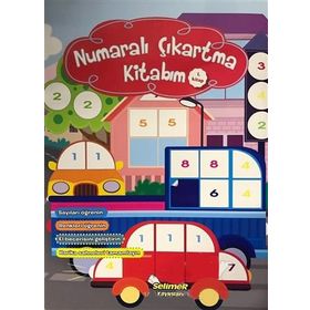 Numaralı Çıkartma Kitabım Seti - 4 Kitap Takım - Kolektif