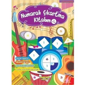 Numaralı Çıkartma Kitabım Seti - 4 Kitap Takım - Kolektif