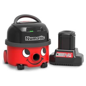 Numatic NBV190NX Kırmızı Şarjlı Süpürge