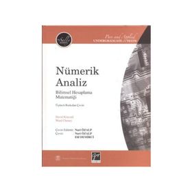 NÜMERİK ANALIZ BILIMSEL HESAPLAMA MATEMATİĞİ - DAVID KINCAID;WARD CHENEY