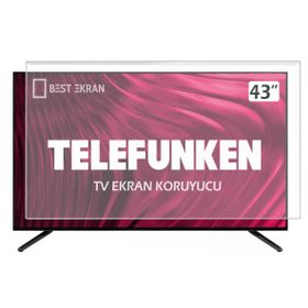 Nunamax 0729555851614 Telefunken 43 Inch 107-108 Ekran Televizyon Ekran Koruyucu