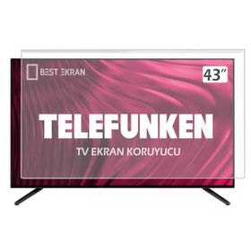 Nunamax 0729555851614 Telefunken 43 Inch 107-108 Ekran Televizyon Ekran Koruyucu