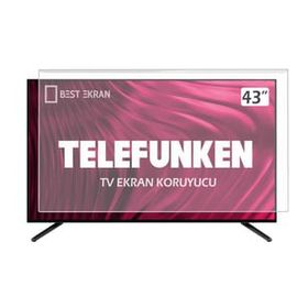Nunamax 0729555851614 Telefunken 43 Inch 107-108 Ekran Televizyon Ekran Koruyucu