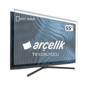 Nunamax Arçelik TVEK3A55L98805S A55L 98805S Kırılmaz Uyumlu TV Ekran Koruyucu