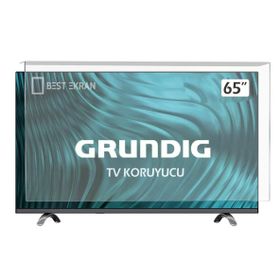 Nunamax Grundig TVEK65GDU7900B 65GDU7900B Kırılmaz Uyumlu TV Ekran Koruyucu
