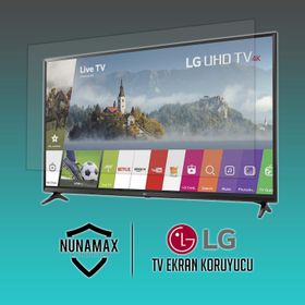 Nunamax LG 60UJ651V Nano 3 mm Kırılmaz TV Ekran Koruyucu