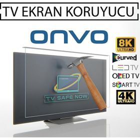 Nunamax Onvo OV65350 Uyumlu TV Ekran Koruyucu