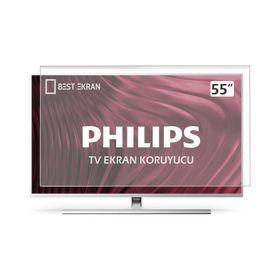 Nunamax Philips 55PUS7502 Nano 2 mm Kırılmaz Tv Ekran Koruyucu