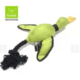 Nunbell Dayanıklı Kumaştan Ördek 35 cm Köpek Oyuncağı
