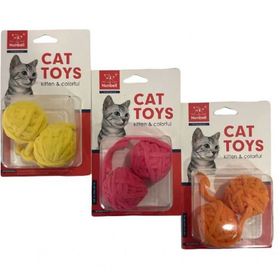 Nunbell Kuyruklu Top 2'li Kedi Oyuncağı