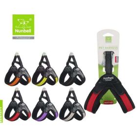 Nunbell No: 6 Mor Köpek Gögüs Tasması