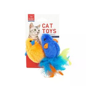 Nunbell Tüylü 2'li Fare Kedi Oyuncağı