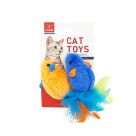 Nunbell Tüylü 2'li Fare Kedi Oyuncağı