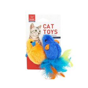 Nunbell Tüylü 2'li Fare Kedi Oyuncağı