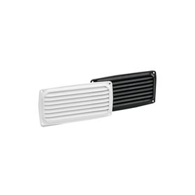 Nuova Rade 100x200 mm Beyaz Havalandırma Kapağı