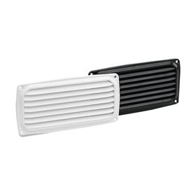 Nuova Rade 100x200 mm Siyah Havalandırma Kapağı