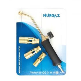 Nurgaz 22-28-32 mm Pirinç Başlıklı Propan Tav ve Kaynak Takımı