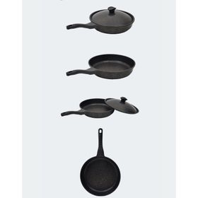 Nurgaz 28 cm Granit Döküm Kamp Tavası