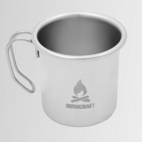 Nurgaz 300 ml Paslanmaz Çelik Kupa Kamp Bardak