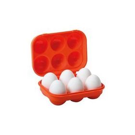 Nurgaz Campout 6'lı Kırmızı Yumurta Saklama Kabı