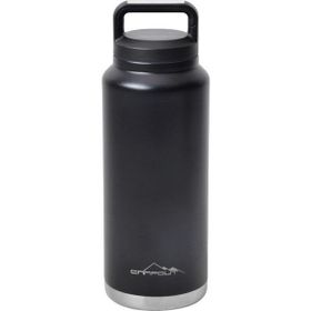 Nurgaz Campout Çift Katmanlı Siyah 1000 ml Termos