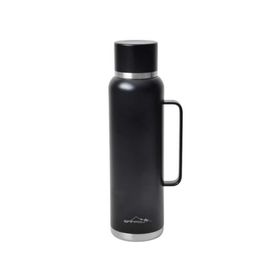 Nurgaz Campout Çift Katmanlı Siyah 1500 ml Termos