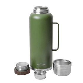 Nurgaz Campout Çift Katmanlı Yeşil 2600 ml Termos