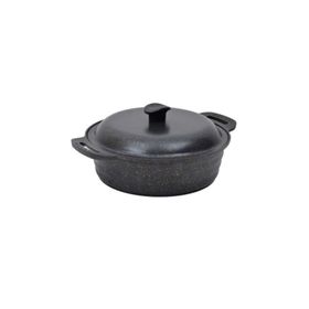 Nurgaz Campout Granit Döküm 28 cm Kamp Tenceresi