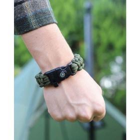Nurgaz Campout Magnezyumlu Pusulalı Paracord