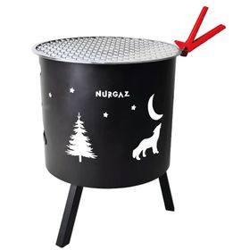Nurgaz Izgaralı Orman Şöminesi