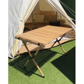 Nurgaz NG C106 Campout Katlanır Ahşap Kamp Masası