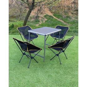 Nurgaz NG-N026 Büyük Mdf + 4 Pratik Sandalye Set