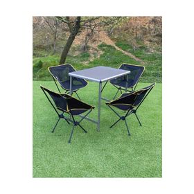 Nurgaz NG-N026 Büyük Mdf + 4 Pratik Sandalye Set