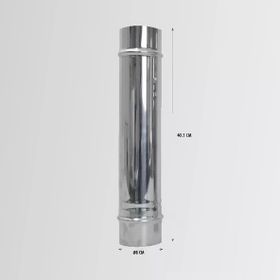 Nurgaz NG PSB-B Paslanmaz 40 cm Soba Bacası