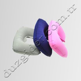 Nurgaz NG-SY-001 Şişme Boyun Tipi Kamp Yastık Seyahat Yastığı