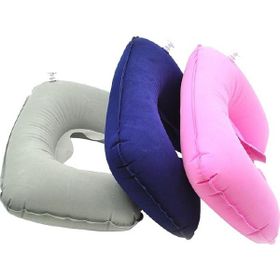Nurgaz NG-SY-001 Şişme Boyun Tipi Kamp Yastık Seyahat Yastığı
